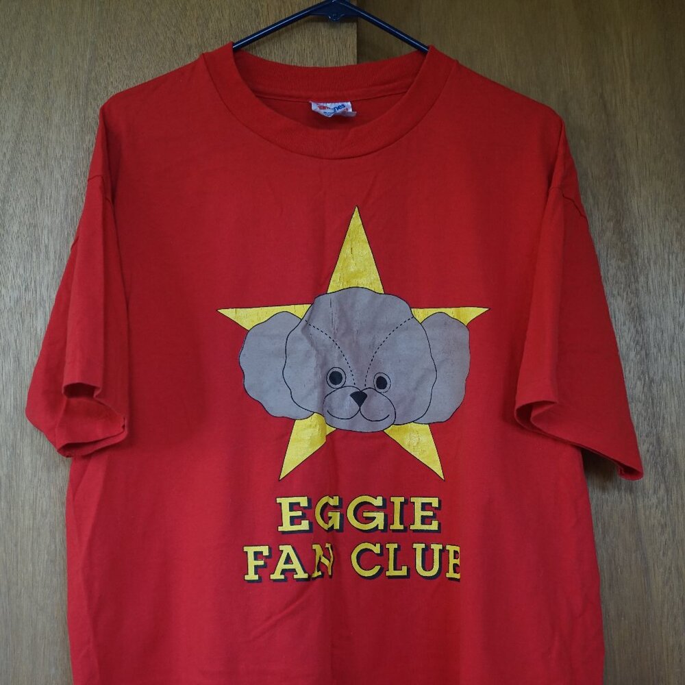 Vintage Hanes Eggie Fan Club Men's XL T-Shirt RN# 15763